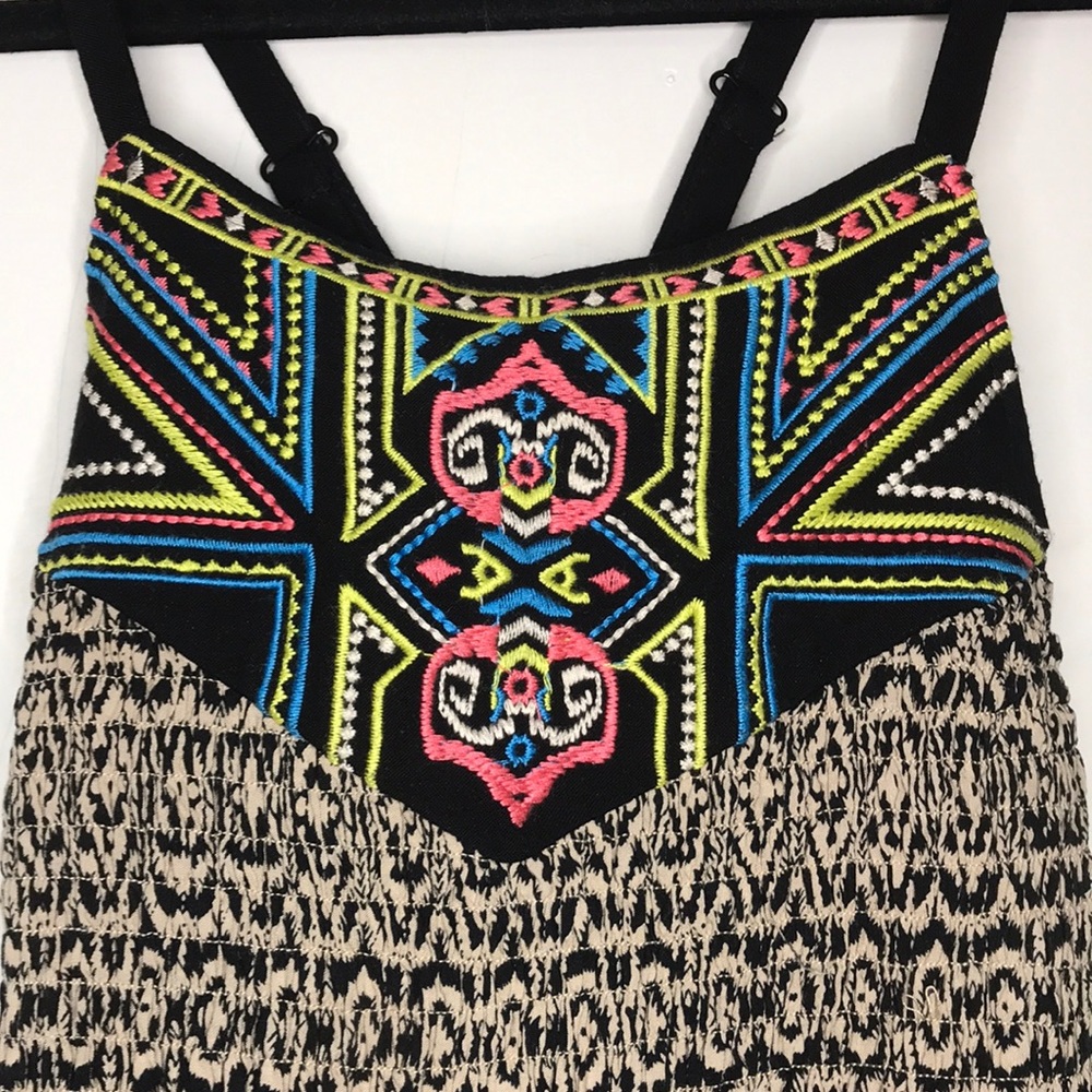Aztec mini dress